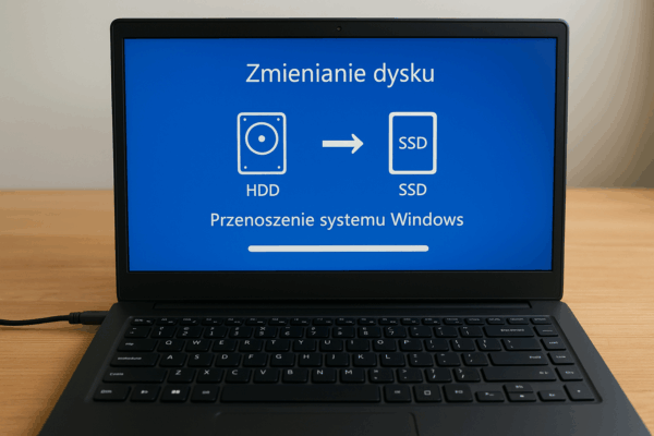 przenoszenie systemu na nowy dysk sieradz