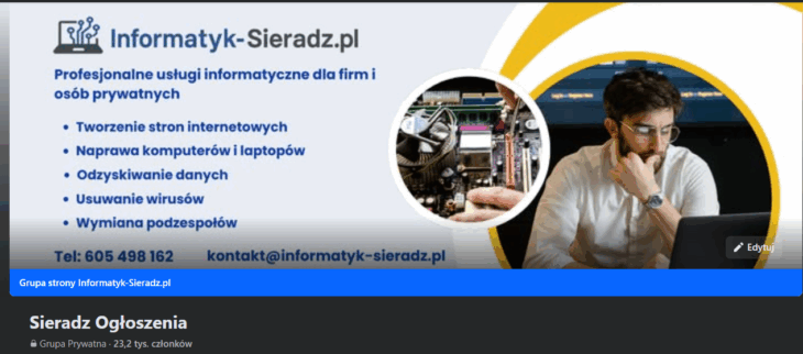 reklama sieradz
