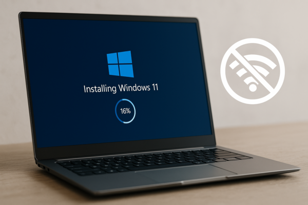 instalacja windows 11 bez internetu