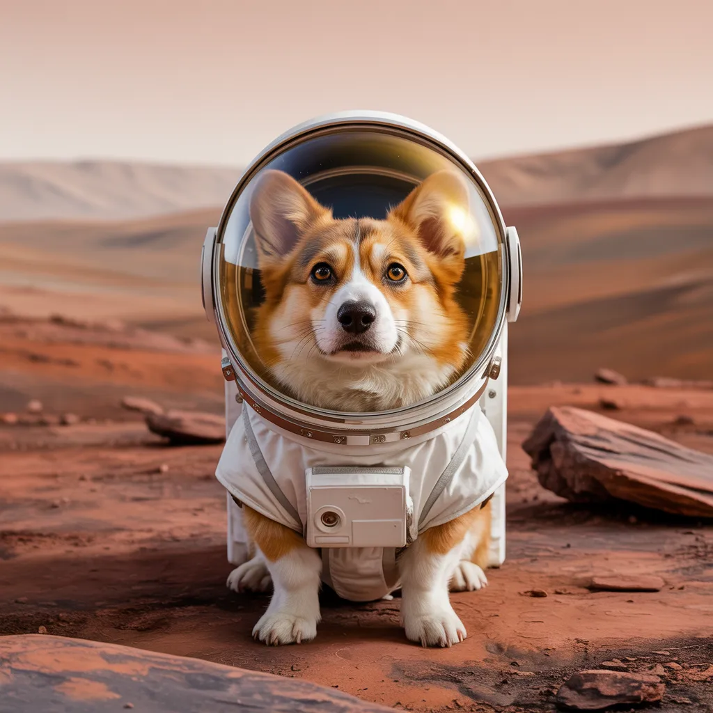 Pies astronauta Ideogram